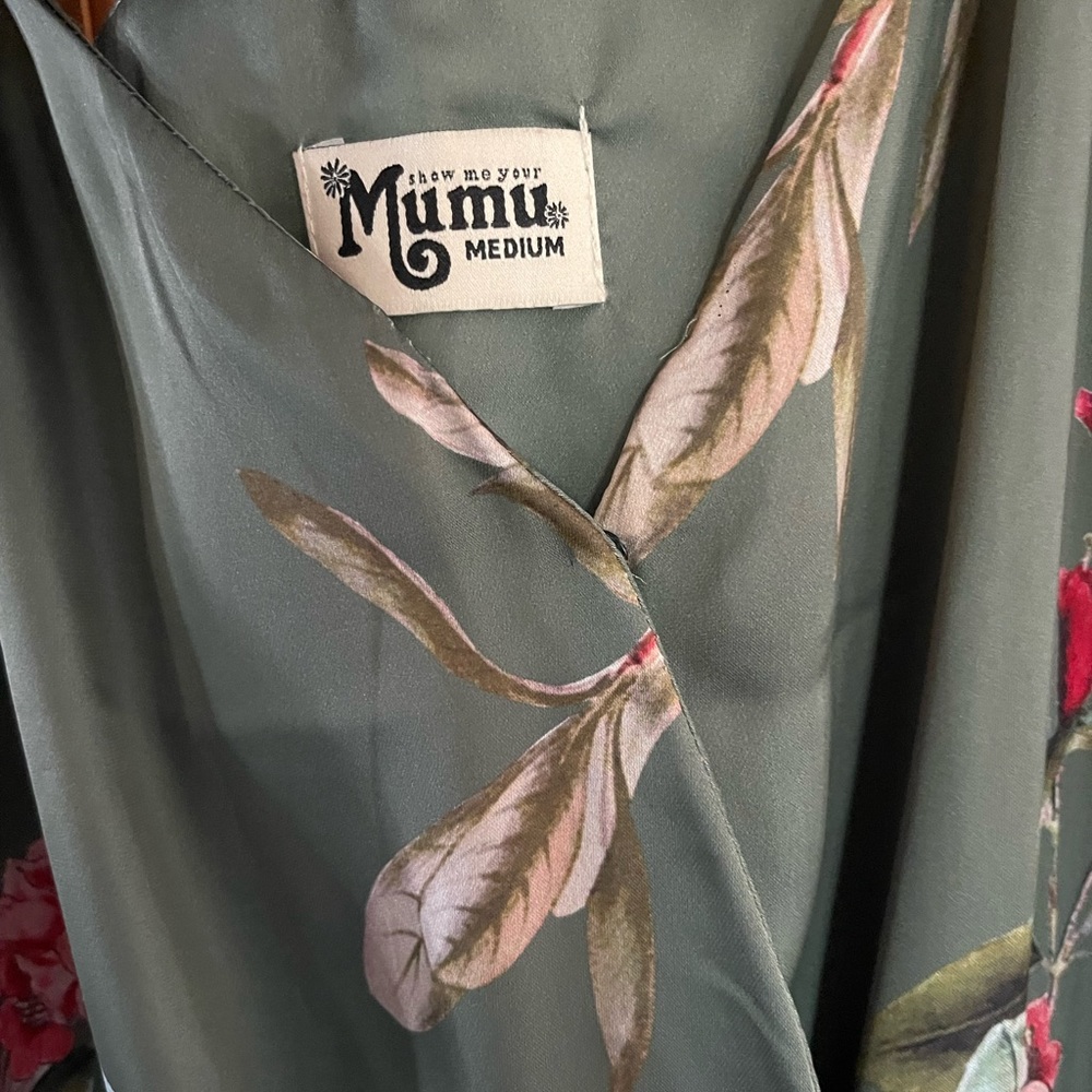 Show me your mumu silk romper